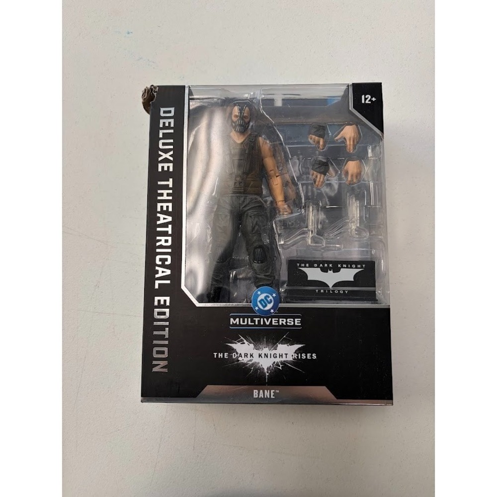 McFarlane DC Multiverse Deluxe Bane Dark Knight Trilogy Action Figure New Bx Dmg